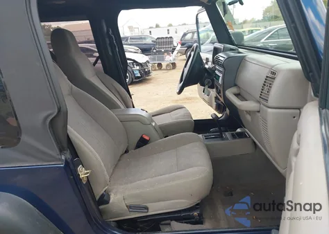 2004 Jeep Wrangler Sport from USA, damaged, VIN 1J4FA49S34P802083